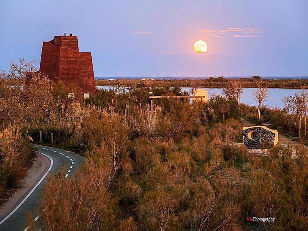 Hotel Yurta Mongola Delta Del Ebro Camarles Exterior foto